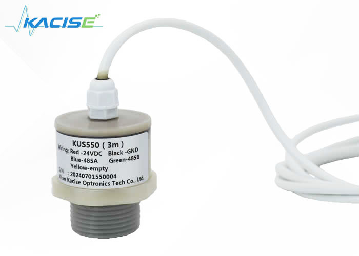RS485 Output Corrosion Resistant Water Level Meter for IoT Water Level Monitoring KUS550A ระยะการวัด 0.25m-3m 5m สามารถปรับแต่งได้