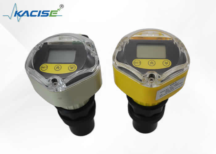 โปรต็อกอล Modbus-RTU เครื่องตรวจจับระดับน้ําด้วยความรุนแรง ultrasonic สองสายที่มีระยะทาง 60m สําหรับการวัดถัง
