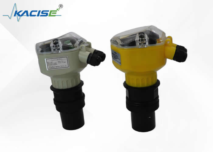 โปรต็อกอล Modbus-RTU เครื่องตรวจจับระดับน้ําด้วยความรุนแรง ultrasonic สองสายที่มีระยะทาง 60m สําหรับการวัดถัง
