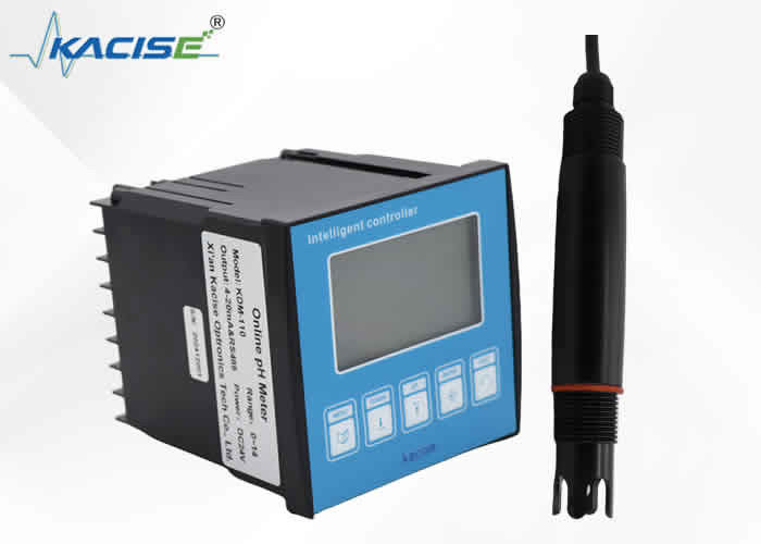 KDM-110 เครื่องวัด PH ออนไลน์ พร้อมปารามิเตอร์หลายตัว แสดงการป้องกัน IP65 และผลิต RS485 สําหรับการติดตามคุณภาพน้ํา