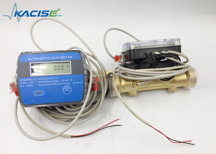 เครื่องวัดความแม่นยํา BTU Ultraasonic แบบมืออาชีพที่มีความแม่นยําประเภท B, การสื่อสาร M-BUS, และอายุแบตเตอรี่ 6 ปี
