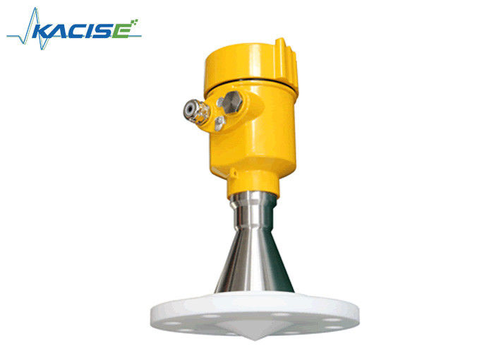 Grain Silo Radar Type Level Transmitter  / Radar Distance Level Sensor with pretection grade IP67
