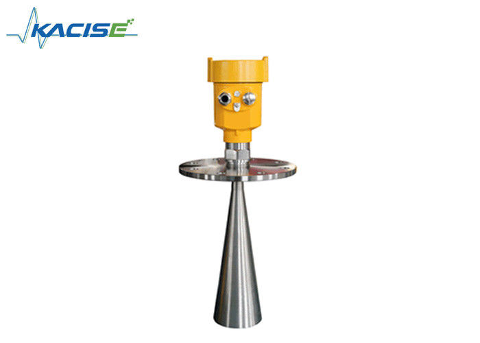 Grain Silo Radar Type Level Transmitter  / Radar Distance Level Sensor with pretection grade IP67