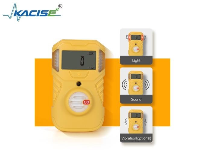 KSBH-BX101 เครื่องตรวจจับก๊าซตัวเดียว พร้อมจอ LCD ช่อง IP67 คุ้มกัน 50 เหตุการณ์เตือน 90dB เสียงเตือน 10cm