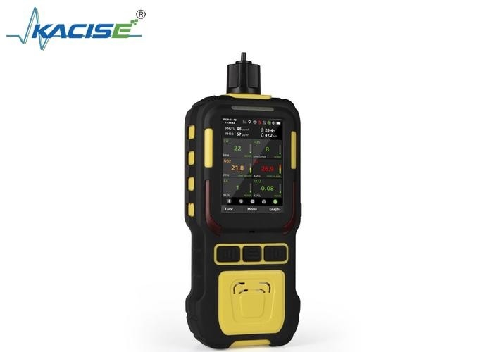 KMK-600M 6 ใน 1 เครื่องตรวจจับก๊าซหลายตัว พร้อมปั๊มเตือนคาร์บอนโมโนออกไซด์