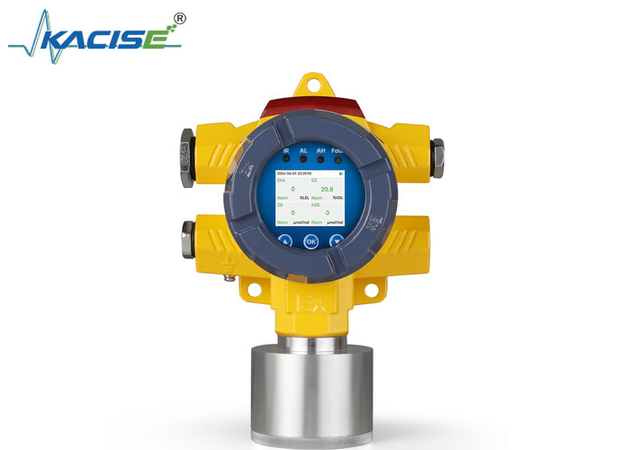 Kfgtq-Dx401 เครื่องตรวจจับก๊าซแบบคงที่หลายตัว เครื่องตรวจสอบ CO2 สําหรับความดันทํางาน 86-106KPa และประเภทการป้องกัน IP66
