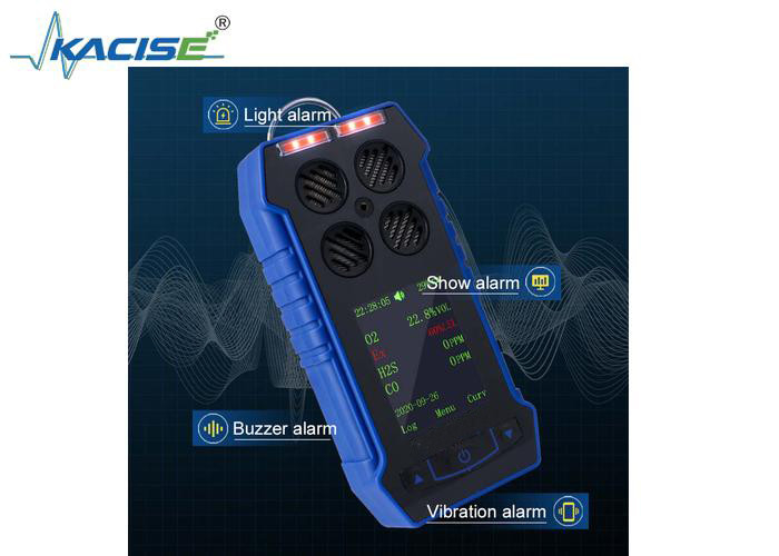 เครื่องตรวจจับก๊าซหลายตัวพกพา KMBH-4S ใช้ในสถานที่ที่มีก๊าซพิษในอุตสาหกรรมเหมืองแร่