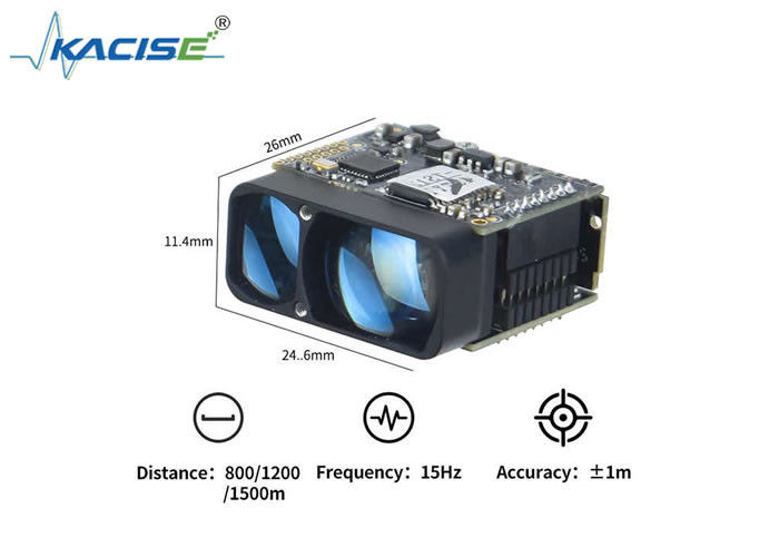 LSDM Industrial Automation Long-Range DTOF Laser Ranging Module ด้วยระยะ 1500m, UART Output และการออกแบบที่คอมแพคท 26×24.6×11.4 มม.