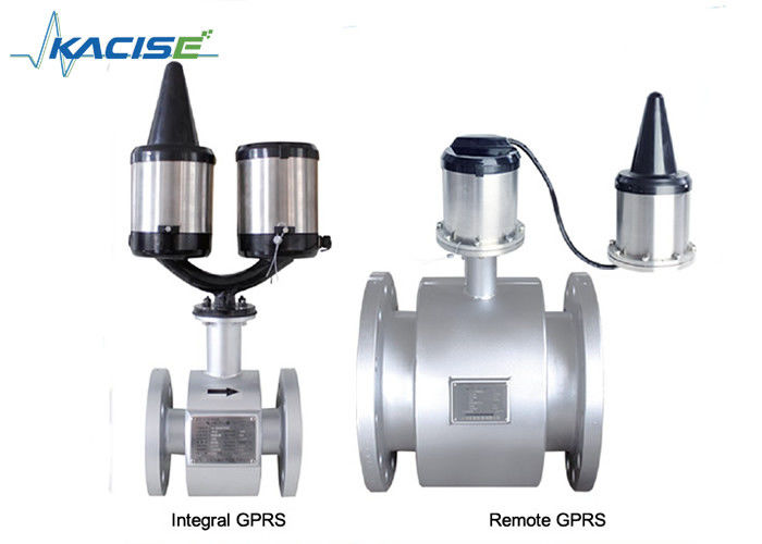 GPRS Wireless Remote IP68 Protection Electromagnetic Flow Meter with DN10-DN2600 กว้างสําหรับอะโมเนียและการชลประทาน