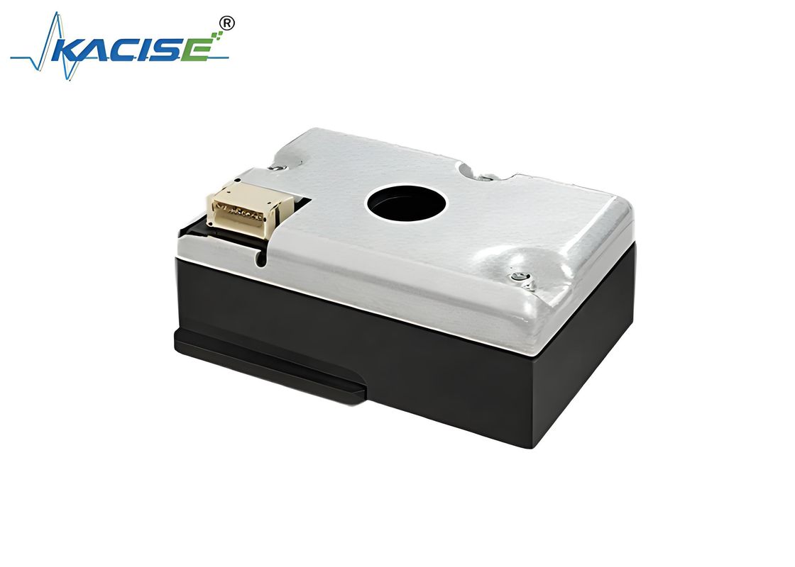 เครื่องตรวจจับฝุ่นอินฟราเรดคอมแพคต์ มีระยะการตรวจจับ 0 - 1000μg/m3 การชําระค่าตอบแทนอุณหภูมิที่ติดตั้ง และการตอบสนองอย่างรวดเร็ว ≤8s สําหรับการติดตาม PM2.5