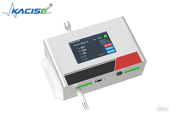 เครื่องนับอนุภาคฝุ่นออนไลน์ OPC-203 พร้อมช่วงขนาดอนุภาค 0.3-10μm ประสิทธิภาพการนับ 50%@0.3μm และอินเทอร์เฟซการสื่อสาร RS485