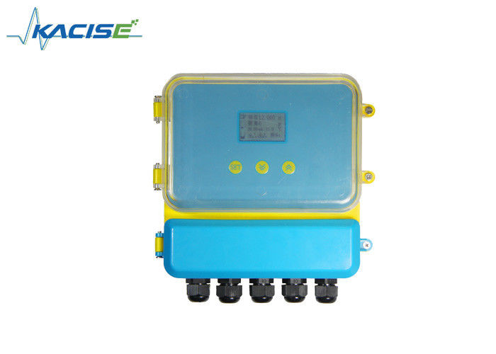 อุปกรณ์แสดงผล IP66 IP68 เครื่องแปลงความถี่ 30m ระยะสองสาย Split Ultrasonic Level Meter สําหรับการติดตามระดับของของเหลวอุตสาหกรรม