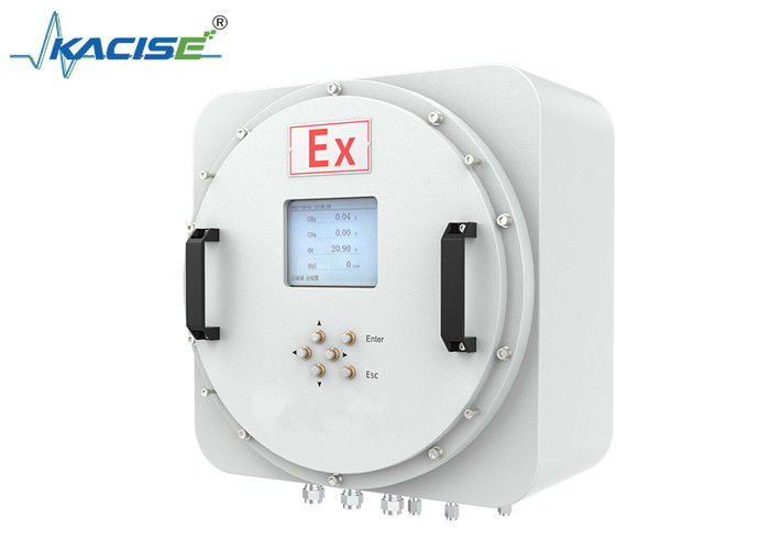 เครื่องวิเคราะห์ก๊าซที่ป้องกันระเบิดในสถานที่ผลิตอุตสาหกรรม KGD-MQ-509 อัตราการไหลของอัตราที่ดีที่สุด 0.7-1.2L / นาที ความต้องการก๊าซไร้น้ํา