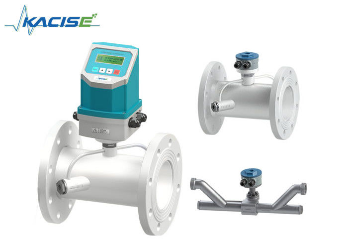 เครื่องวัดระบายน้ําแบบความกระชับกระชับที่ติดต่อกับท่อ แบบเสียงฉีด ultrasonic สําหรับท่อ DN15-DN6000