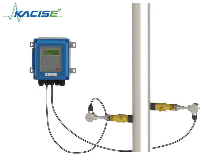 เครื่องวัดการไหลผ่าน Ultrasonic การใส่ความแม่นยําสูงที่มีเซ็นเซอร์ plug-in สําหรับท่อ DN50-DN6000 และไม่มีการสูญเสียความดัน