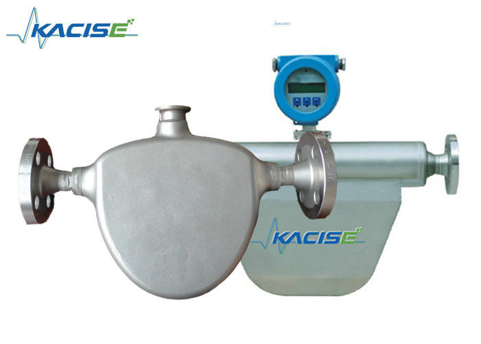 High precision Microbend Type Coriolis Mass Flow Meter Anti Interference For Crude Oil RS485 communication