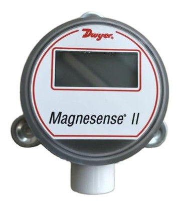 Dwyer Magnesense MS-111 เครื่องส่งสัญญาณความดันดิฟเฟอเรนเชียลไมโครพร้อมกล่องหุ้มที่ทนทานกำหนดค่าฟิลด์ได้ความแม่นยำสูง