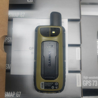 Garmin GPSMAP 67 จับมือ GPS Navigator พร้อม TopoActive Maps พร้อม GPS+BEIDOU GNSS Satellite สําหรับการนําทางกลางแจ้ง ด้วยความแม่นยํา 1m ถึง 2m