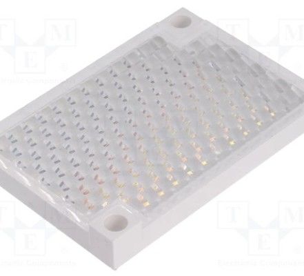 แผ่นสะท้อนแสง PMMA ABS ทรงสี่เหลี่ยม สำหรับ Sick PL40A ขนาด 56x37 มม. แบบยึดสกรู 2 รู กลุ่มอุปกรณ์เสริมแผ่นสะท้อนแสง