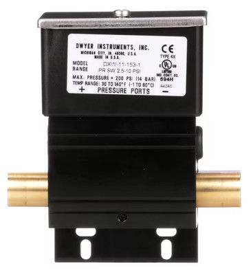 เครื่องปรับความดัน SPDT ระดับ DX Dwyer Series Wet / Wet Differential (รุ่น DXW-11-153-1 ถึง DXW-11-153-4)