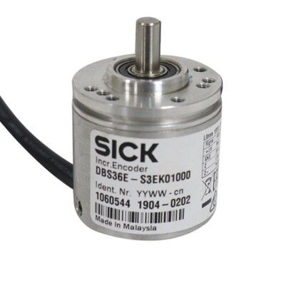 Sick DBS36 Series Incremental Encoder 6-channel 2000ppr HTL Signal Solid Type 6mm Shaft สําหรับการใช้งานความแม่นยําสูง