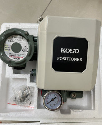 KOSO EPA804-L10 ระบบตั้งแวลล์ 4-20 mA DC Input 120 Psi Air Supply สําหรับการเดินทางมุม