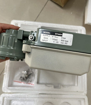 KOSO EPA804-L10 ระบบตั้งแวลล์ 4-20 mA DC Input 120 Psi Air Supply สําหรับการเดินทางมุม