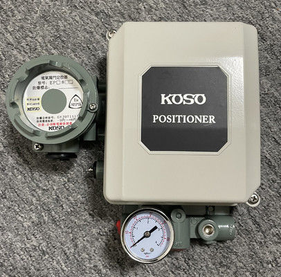 KOSO EPA804-L10 ระบบตั้งแวลล์ 4-20 mA DC Input 120 Psi Air Supply สําหรับการเดินทางมุม