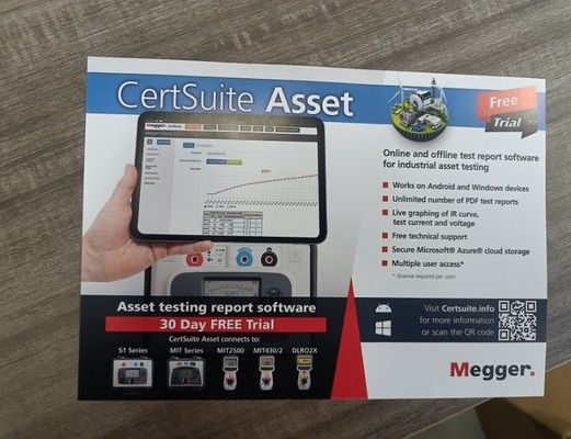 Megger MIT1025-UK เครื่องทดสอบความละเอียดด้วยผลิต ความต้านทาน 20 เทราออห์ม ความแรงดันทดสอบหลายระยะ 10kV