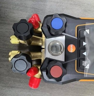 testo 557s Smart Vacuum Kit พร้อมเชือก - เครื่องปรับระบายอากาศดิจิตอลสมาร์ท พร้อมเครื่องตรวจสอบความร้อนและความร้อนแบบไร้สาย และชุดเชือก 4 ชิ้น