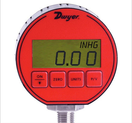 Dwyer ซีรีส์ DPG เกจวัดแรงดันดิจิตอล การจัดระดับตู้ได้รับการออกแบบมาเพื่อให้เป็นไปตามมาตรฐาน NEMA 4/4X IP66 ขีดจำกัดแรงดัน 2 เท่าของช่วงแรงดัน