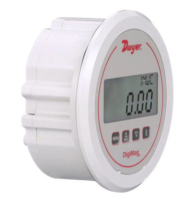Dwyer DM-1000 DigiMag Digital Differential Pressure Gauge ด้วยความแม่นยํา ± 1% วัสดุจากสแตนเลสและเชื่อมต่อ 1/8 NPT