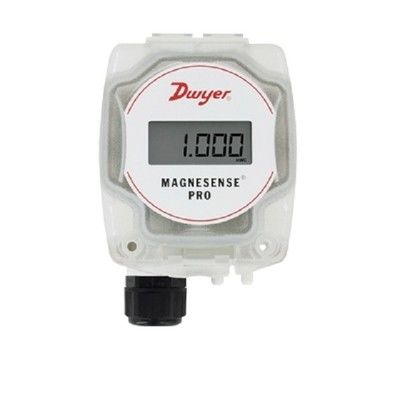 Dwyer MSX-W20-PA เครื่องส่งสัญญาณความดันแบบ Magnesense Differential พร้อมการตรวจจับความดันแบบสองทิศทางการสกัดรากที่สองและกระแสไฟขาออก 4-20mA