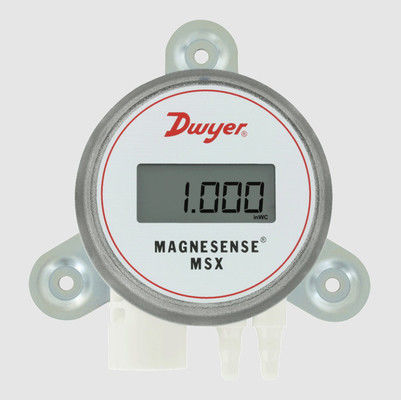 Dwyer MSX-W20-PA เครื่องส่งสัญญาณความดันแบบ Magnesense Differential พร้อมการตรวจจับความดันแบบสองทิศทางการสกัดรากที่สองและกระแสไฟขาออก 4-20mA