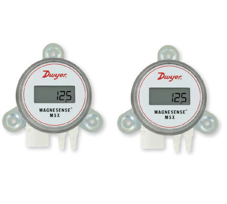 Dwyer MSX-W20-PA เครื่องส่งสัญญาณความดันแบบ Magnesense Differential พร้อมการตรวจจับความดันแบบสองทิศทางการสกัดรากที่สองและกระแสไฟขาออก 4-20mA