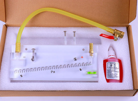 KMC-DP-200 เกจวัดแรงดันขนาดเล็กสำหรับน้ำมันสีแดง สำหรับการป้องกันภัยพลเรือนและดับเพลิง
