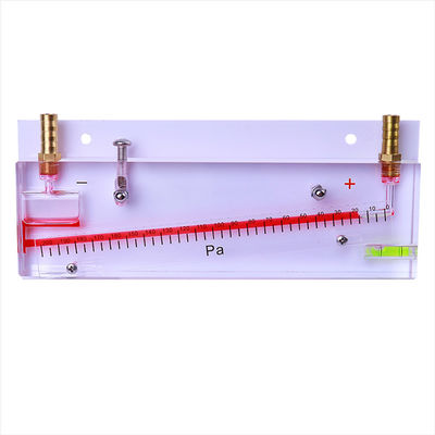 KMC-DP-200 เกจวัดแรงดันขนาดเล็กสำหรับน้ำมันสีแดง สำหรับการป้องกันภัยพลเรือนและดับเพลิง