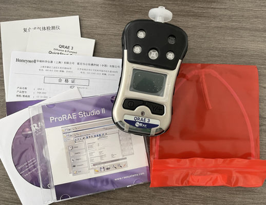 MicroRAE PGM-2600 เครื่องตรวจสอบความปลอดภัยแบบไร้สาย 4 ก๊าซ พร้อม GPS ติดตามในเวลาจริง และเครื่องเตือน