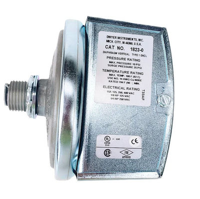 Dwyer 1823-10 เครื่องปรับความดันความแตกต่างต่ํา ด้วยการออกแบบที่คอมพ্যাকท์ ความซ้ําสูงและการปรับง่าย