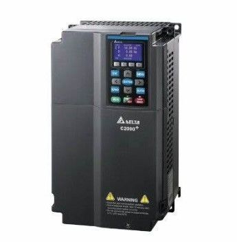 Delta VFD110C43A เครื่องขับความถี่แปรปรวน พร้อม PLC และคีย์พาด HMI LCD ขนาดใหญ่
