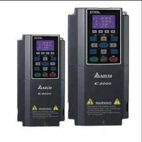 Delta VFD110C43A เครื่องขับความถี่แปรปรวน พร้อม PLC และคีย์พาด HMI LCD ขนาดใหญ่