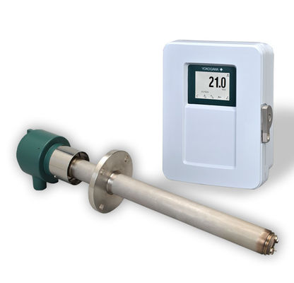 โยโกกาวะ Zr22g Zirconia Oxygen Analyzer พร้อมสัญญาณออก 4-20MA และระยะการวัด O2 0.01 ถึง 100 Vol% สําหรับการวิเคราะห์อ๊อกซิเจนและความชื้นแบบมีฟังก์ชันคู่