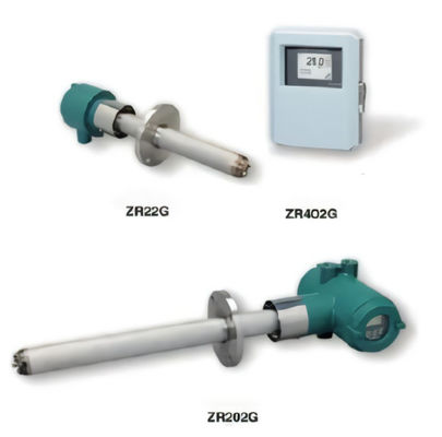 โยโกกาวะ Zr22g Zirconia Oxygen Analyzer พร้อมสัญญาณออก 4-20MA และระยะการวัด O2 0.01 ถึง 100 Vol% สําหรับการวิเคราะห์อ๊อกซิเจนและความชื้นแบบมีฟังก์ชันคู่