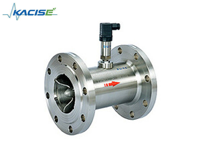 Pulse Analog Output Turbine Flow Meter Sanitary Type Tri - Clamp Connection