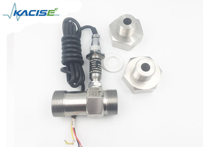Pulse Analog Output Turbine Flow Meter Sanitary Type Tri - Clamp Connection