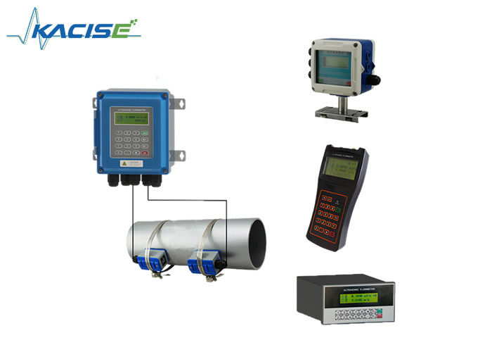 อัลตรasonic Clamp On Flow Meter กับการวัดแบบไม่บุกรุกสําหรับ DN32 ~ 6000 ท่อและ RS485 Modbus