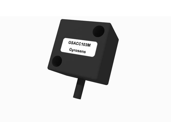 GSACC103M MEMS Accelerometer กับ ±2000 g ระยะ ≤ 5000 Hz ความกว้างแบนด์เบดและความรู้สึก 0.15mV/g