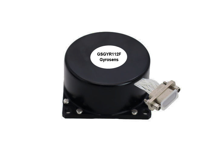 GSGYR112F จิโรสโกปไฟเบอร์ออปติกแบบแกนเดียว ขนาด 60×60×30 มม การออกเสียง RS422 และเวลาทํางาน 1 วินาที
