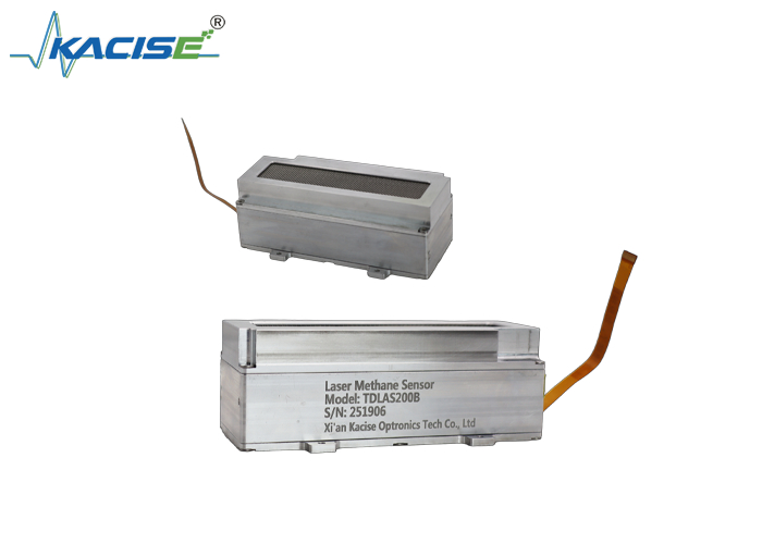 TDLAS200B เครื่องตรวจจับแก๊สเมธานความแม่นยําสูง พร้อมสายสีสเปคเตอร์การดูดซึมเลเซอร์และเวลาตอบสนองอย่างรวดเร็ว