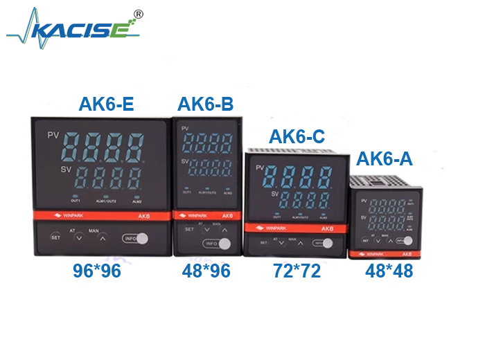 ตัวควบคุมอุณหภูมิ AK6 Series พร้อมความแม่นยำ ±0.5%FS และไฟ AC 180V–240V